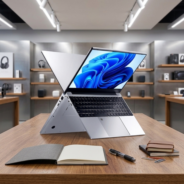 Factory Customized 14.1-inch Laptop 8GB Memory Intel Processor English Version 128GB SSD Windows 10 UHD Graphics Business Game