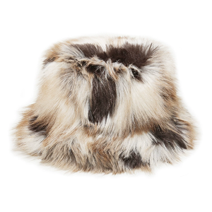 Chapeau d'hiver chaud et moelleux pour femme, en fausse fourrure de renard, couleur dégradée, style bob, protection des oreilles - Product Image 6