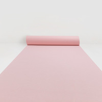 Tapis d'extérieur durable rouge lavable antidérapant résistant aux taches pour mariage, fabriqué à la machine, à poils ras, coloré, aiguilleté