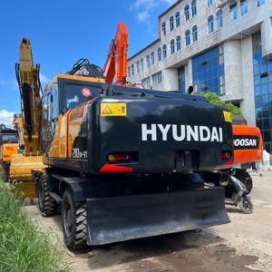Máquina de Construcción Hyundai210w-9T, Excavadora de Ruedas de 21 Toneladas, Excavadora Hyundai Usada, Hyundai 210 Usada - Product Image 3
