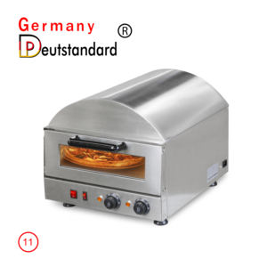 Horno de Pizza Eléctrico de Media Esfera Deutstandard NP-<span class=keywords><strong>11</strong></span> de Alemania, Horno de Acero Inoxidable para Pizzerías, Restaurantes de Comida Rápida y Pastelerías - Product Image 1