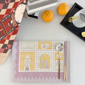 Elegante Paño de Cocina de Algodón Estampado, Ligero y Transpirable, Toalla de Mano Lavable para Cocina, Paño de Limpieza Doméstica para Uso Diario en Hoteles - Product Image 4