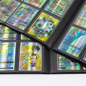 Classeur de cartes à collectionner PP 480 pochettes Album de collectionneurs de cartes avec 12 pages de poche Porte-album photo noir - Product Image 5