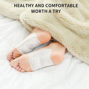 Patchs pour les pieds avec vitamine et infusion à base de plantes sommeil idéal perte de poids réduction de la fièvre désintoxication soulagement du stress acupuncture - Product Image 5
