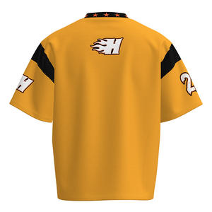 Camiseta Deportiva HEALY Número 23 Estilo Urbano Naranja y Negro, Camiseta de Béisbol Personalizada para Hombre, Cómoda y Moderna con Estampado de Grafiti - Product Image 3