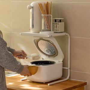 Ruiyi Home - Freidora de Aire Móvil de Estilo Japonés, Freidora Eléctrica Multifuncional, Cafetera de Nuevo Estilo, Estante de Almacenamiento para Cocina - Product Image 5
