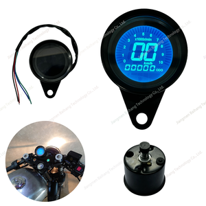 Tachymètre Numérique LCD Tableau <span class=keywords><strong>de</strong></span> Bord <span class=keywords><strong>de</strong></span> Moto Odomètre <span class=keywords><strong>de</strong></span> Moto pour Jawa 42 Bobber <span class=keywords><strong>Harley</strong></span> <span class=keywords><strong>Davidson</strong></span> Triumph Bobber - Product Image 1