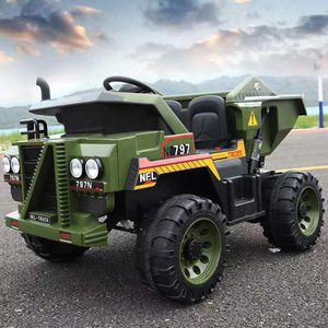 Camion électrique NEL pour enfants, 4x4, deux places, télécommandé, pour jeux en extérieur - Product Image 1