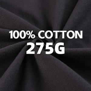 T-shirt unisexe de luxe pour homme, 275 g/m², 100 % coton, coupe classique, respirant, haute qualité, streetwear, personnalisable avec logo - Product Image 6