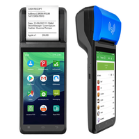 Sistema POS Móvil Inteligente con Certificación GMS Android 14.0, Octa-Core, 4GB+64GB, Pantalla de 8 Pulgadas, NFC, USB, Impresora de Alta Velocidad de 80mm