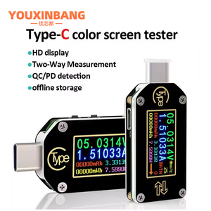 TC66 Typ C Pd Trigger USB Voltmeter Ampere meter Spannung 2-Wege-Stromzähler Multimeter Pd Ladegerät Batterie USB Tester1 - Product Image 3