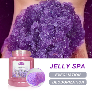 Citrus Rose Zitrone Teebaum Minze Lavendel Fuß <span class=keywords><strong>Spa</strong></span> Kristall gelee Fuß Einweichen Kristalls chlamm Peeling Reinigung 700g Jelly <span class=keywords><strong>Spa</strong></span> - Product Image 4