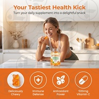 Gummies de Vitamine C à Marque Blanche OEM/ODM – Complément Alimentaire pour le Soutien Immunitaire, le Bien-être Général et Antioxydant – Halal et Sans Gluten