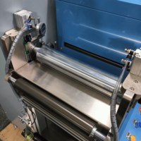 Petite machine de laminage et de revêtement électrique automatique à rouleaux pour laboratoire, adaptée aux matériaux PET/OPP