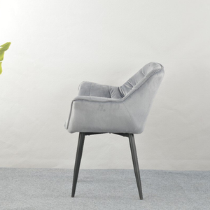 Fauteuils de salon minimalistes, chaise de loisirs pour balcon, simplicité moderne, chaise longue pivotante nordique - Product Image 4