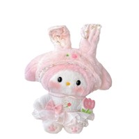 Peluche personnalisée en forme de chat, mascotte d'entreprise, cadeau avec rembourrage en coton PP et tissu en coton