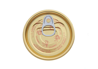Vente directe d'usine Couvercles de boîtes de conserve Couvercle de boîtes de conserve en métal Ouverture facile Instruction d'ouverture en anglais Couvercle d'anneau de traction facile