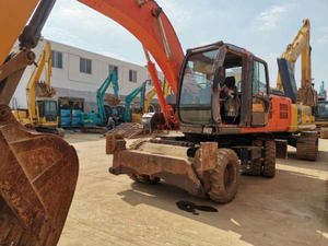 Excavadora de Ruedas 21T Zx210w Totalmente Hidráulica con Joystick, Pantalla de Monitor y Cabina con Aire Acondicionado - Product Image 6