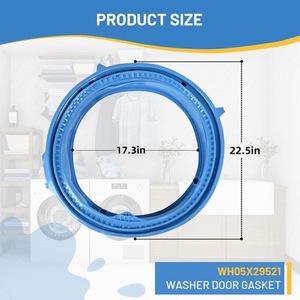 ซีลประตูเครื่องซักผ้า Wdg90686 ยาง 1320A สำหรับรุ่น Ge ใช้งานในครัวเรือนได้ทนทาน - Product Image 3