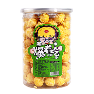 116G Palomitas de maíz chinas-Sabores de crema y caramelo, bocadillo inflado frito irresistiblemente delicioso para la oficina y momentos Casuales - Product Image 2