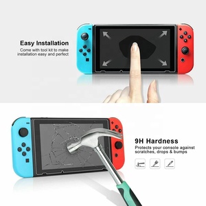 Protector de Pantalla de Vidrio Templado Transparente HD 9H Antihuellas para Consola de Juegos <span class=keywords><strong>Nintendo</strong></span> Switch Lite OLED - Product Image 5