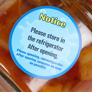 Etiqueta Adhesiva Redonda Personalizada para Empaque de Pasteles, Dulces y Productos de Panadería, con Logotipo de Marca, Impresión en Vinilo, Resistente al Agua, para Productos Alimenticios - Product Image 4