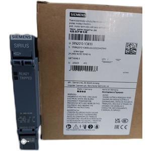 Relé de Protección Térmica del Motor Siemens Sirius 3RN2010-1CW30, 24-240 V CA/CC, Tipo de Tornillo, Hecho en Alemania - Product Image 2