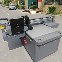 Imprimante à plat UV 9060, machine industrielle grand format pour l'impression numérique de boîtes d'emballage et de carton