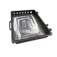 Caja de Aluminio Fundido a Presión Personalizada para Terminales de Comunicación 5G, IP67, Resistente a la Intemperie, para Estaciones Base Exteriores, con Disipación de Calor