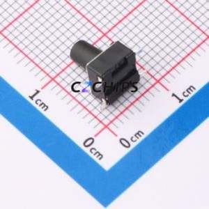 ZX-QC66-8.5TP Tactile Switch SMD-4P,6x6mm Switch Single Pole Single Throw Round Button 2.6N Vertical Mount - Product Image 2