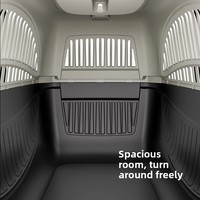 Sac de transport durable et résistant aux chocs pour animaux de compagnie (chats et chiens), approuvé par les compagnies aériennes pour un transport sécurisé