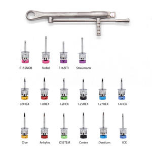 Kit de Instrumentos Quirúrgicos Dentales Buffalo para Implantes Dentales, Llave Dinamométrica Manual Universal de Metal con Caja de Almacenamiento - Product Image 4