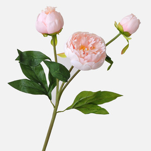 Decorazione di nozze artificiali fiori di seta rosa <span class=keywords><strong>peonia</strong></span> grande all'ingrosso 3 teste rosa <span class=keywords><strong>blu</strong></span> <span class=keywords><strong>peonia</strong></span> rosa Bouquet fiori floreali - Product Image 4