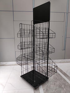 Çelik ekran standı yastık yorgan ekran tel raflar mağaza için zemin ekran kafes - Product Image 2