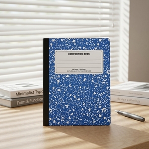 Cahier de composition B5 en marbre, ligné collège, pour l'école, 100 feuilles, 300 g/m², avec logo personnalisé <span class=keywords><strong>Henry</strong></span> - Product Image 1