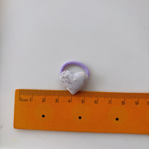 Joli élastique à cheveux fait main pour enfants, motif <span class=keywords><strong>pouce</strong></span>, pour filles - Product Image 3