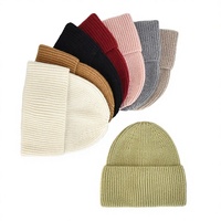 Gorro de lana unisex con puño ancho, transpirable, impermeable, ajustable, con logo personalizado, para playa y viajes.