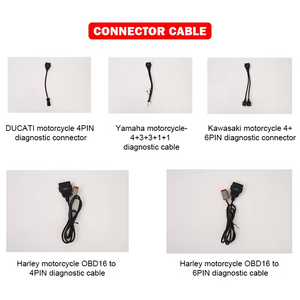 Kit de Cable Adaptador de Diagnóstico OBD para Motocicletas <span class=keywords><strong>LAUNCH</strong></span>, Compatible con <span class=keywords><strong>X431</strong></span> <span class=keywords><strong>PRO</strong></span> Elite PAD V, BMW, Ducati, Yamaha - Product Image 5