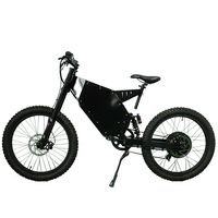 Vélo électrique tout-terrain Super Power 8000W 72V Bomber, moteur central, vitesse rapide, batterie lithium 48V