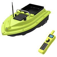 Bateau à appâts télécommandé D36E avec sondeur pour détecter la profondeur et la température de l'eau pour la pêche à la carpe