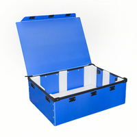Boîte corflute pliable personnalisée Pp carton creux boîte en carton ondulé en plastique emballage Pp carton ondulé