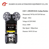 Machine à sceller automatique 110V à économie d'énergie pour cartons et gobelets, scelleuse électrique pour thé Boba, idéale pour les magasins de boissons - Stock USA