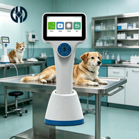 Otoscope vidéo HD vétérinaire professionnel, laryngoscope vétérinaire, commande tactile, 6 lumières LED, sortie Type-C, endoscope auriculaire pour animaux de compagnie
