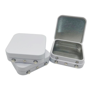 <span class=keywords><strong>2025</strong></span> nóng nhất trẻ em kháng Mini vuông hộp thiếc cho Bạc Hà kẹo tùy chỉnh in xách tay vuông CR <span class=keywords><strong>tin</strong></span> với nút kim loại & chèn - Product Image 4