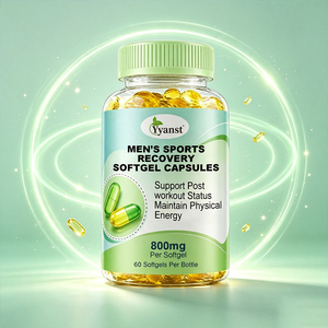 Men's Sports Recovery Softgel Capsules 800mg 60pcs Support <b>Post</b> Workout Status Maintain Physical Energy Fitness Supplement OEM - Product Image 6