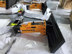 Martillo Hidráulico Tipo Caja SOOSAN SB 30 con Cincel de 53 mm de Diámetro, Componentes Principales del Motor para Excavadoras de 2.5-4.5 Toneladas - Product Image 5