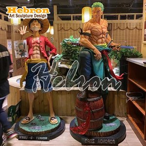 Nouvelle figurine tendance Monkey D <span class=keywords><strong>Luffy</strong></span>, figurine <span class=keywords><strong>Luffy</strong></span> <span class=keywords><strong>souriant</strong></span>, modèle en résine, jouet pour cadeaux - Product Image 5