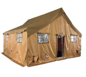 Tente de secours extérieure imperméable personnalisée pour le désert, en tissu PVC, utilisée en conditions de terrain 3x4 4x4 4x6 - Product Image 5