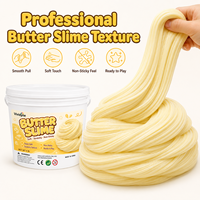 Slime de Mantequilla a Granel de 4 lb al por Mayor, Juguete Sensorial No Pegajoso de Marca Privada para Escuelas y Reenvasado OEM para E-commerce