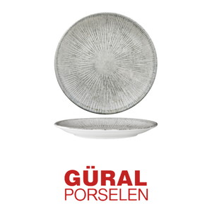 Plato de Cena Gural Arnim con Impresión Digital, Porcelana Nueva, 27 cm, para Restaurante, Catering, Suministros para Hoteles, Venta al por Mayor - Product Image 4